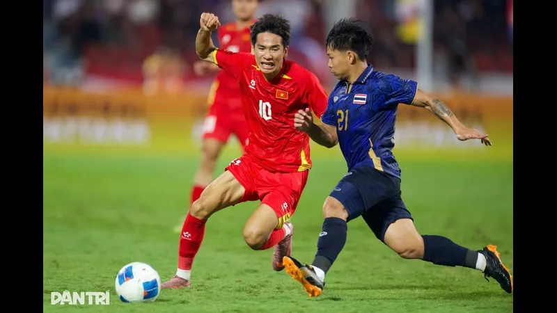 Trận đấu giữa U23 Việt Nam và U23